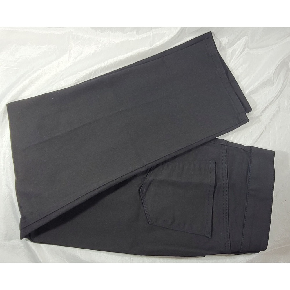 Draper's & Damon's Women's Slimtacular Dream Straight Leg Jeans - Black - Sz 14P